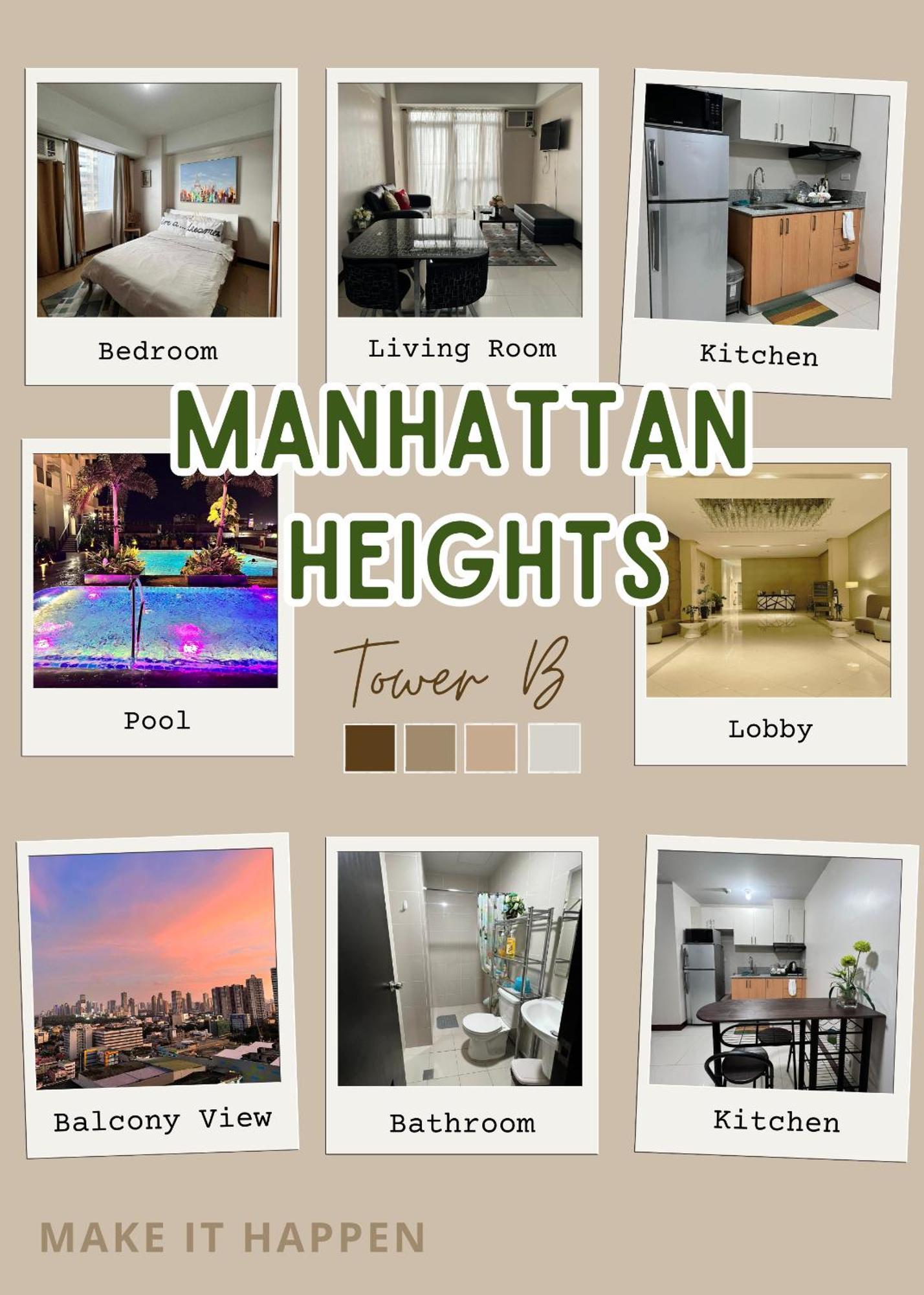 Manhattan Heights Towerb In Araneta Cubao 5Mins Walk To Smart Araneta Aparthotel Manila Luaran gambar
